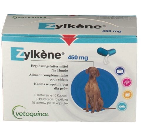 Zylkene Tranquilizante natural para perros y gatos.