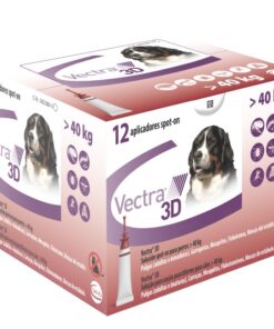 VECTRA 3D PERRO 10-25KG 12 PIPETAS | Antiparasitario externo en solución spot-on