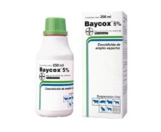 BAYCOX MULTI 250ML 5% Vorbeugung klinischer Anzeichen einer Kokzidiose | vetloom