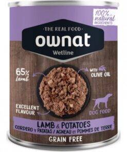 ownat wetline grain free lamb potatoes